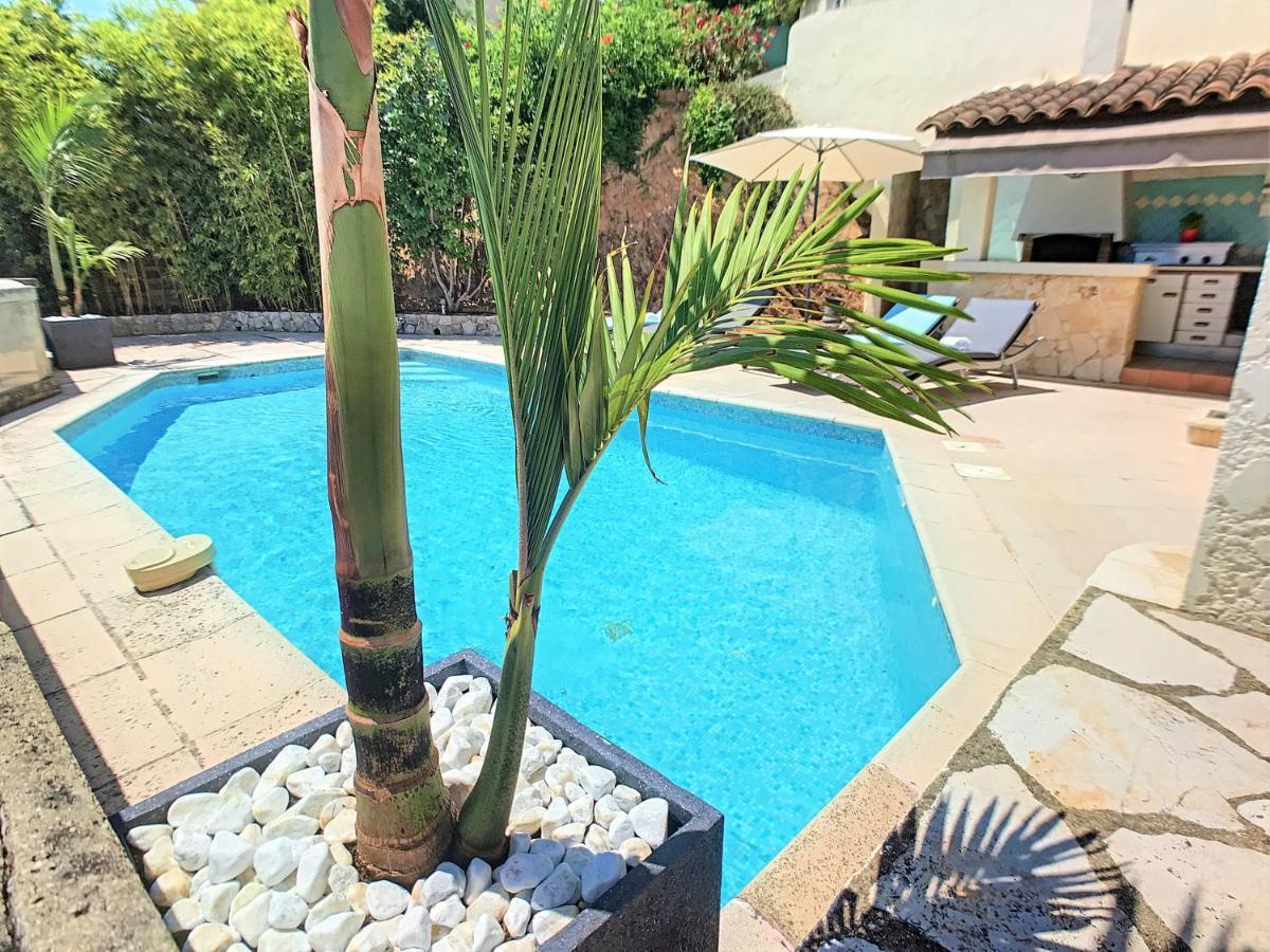 3 Bedrooms Villa Near Cannes - Pool & Jacuzzi - Sea View Mandelieu-la-Napoule Exterior foto